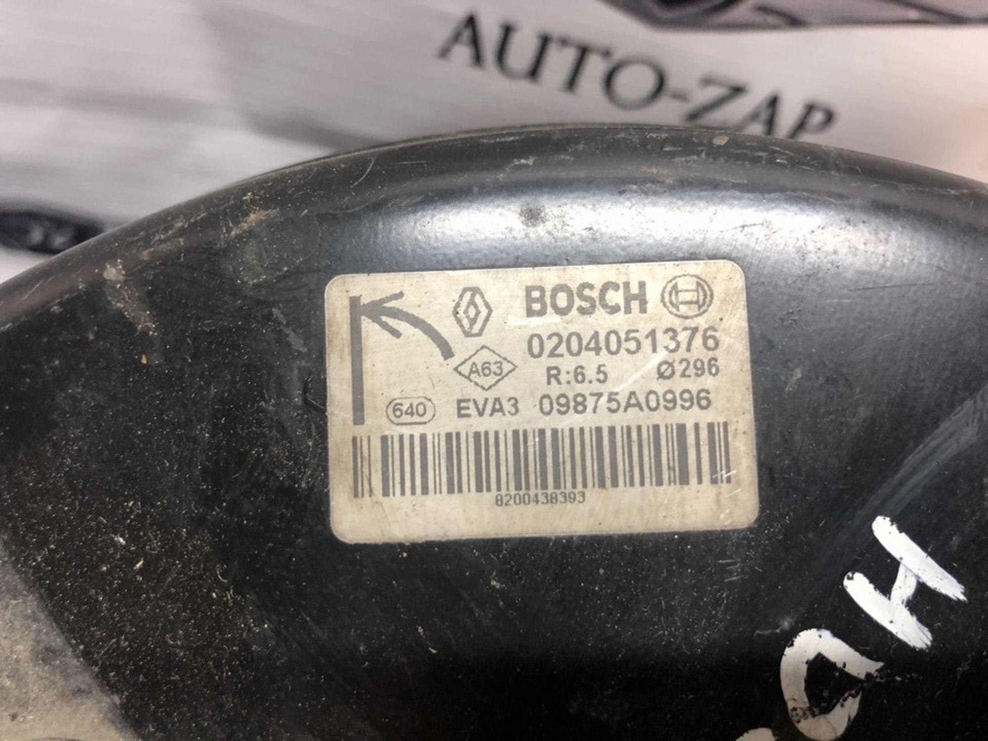 0204051376 Усилитель тормозов вакуумный Renault Megane II, 1800 рублей, Нижний Новгород