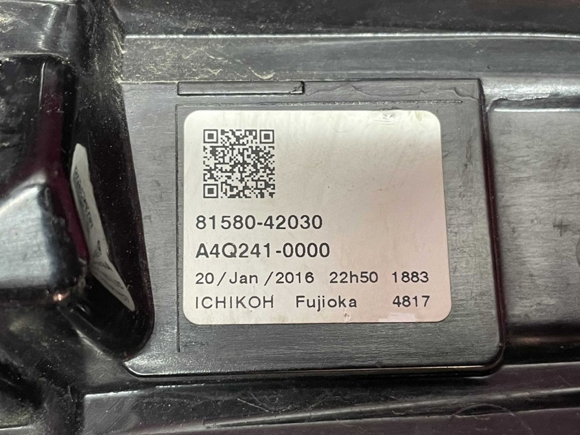 8158042030 Фонарь задний левый внутренний L Toyota RAV4 CA40, 1700 рублей, Нижний Новгород