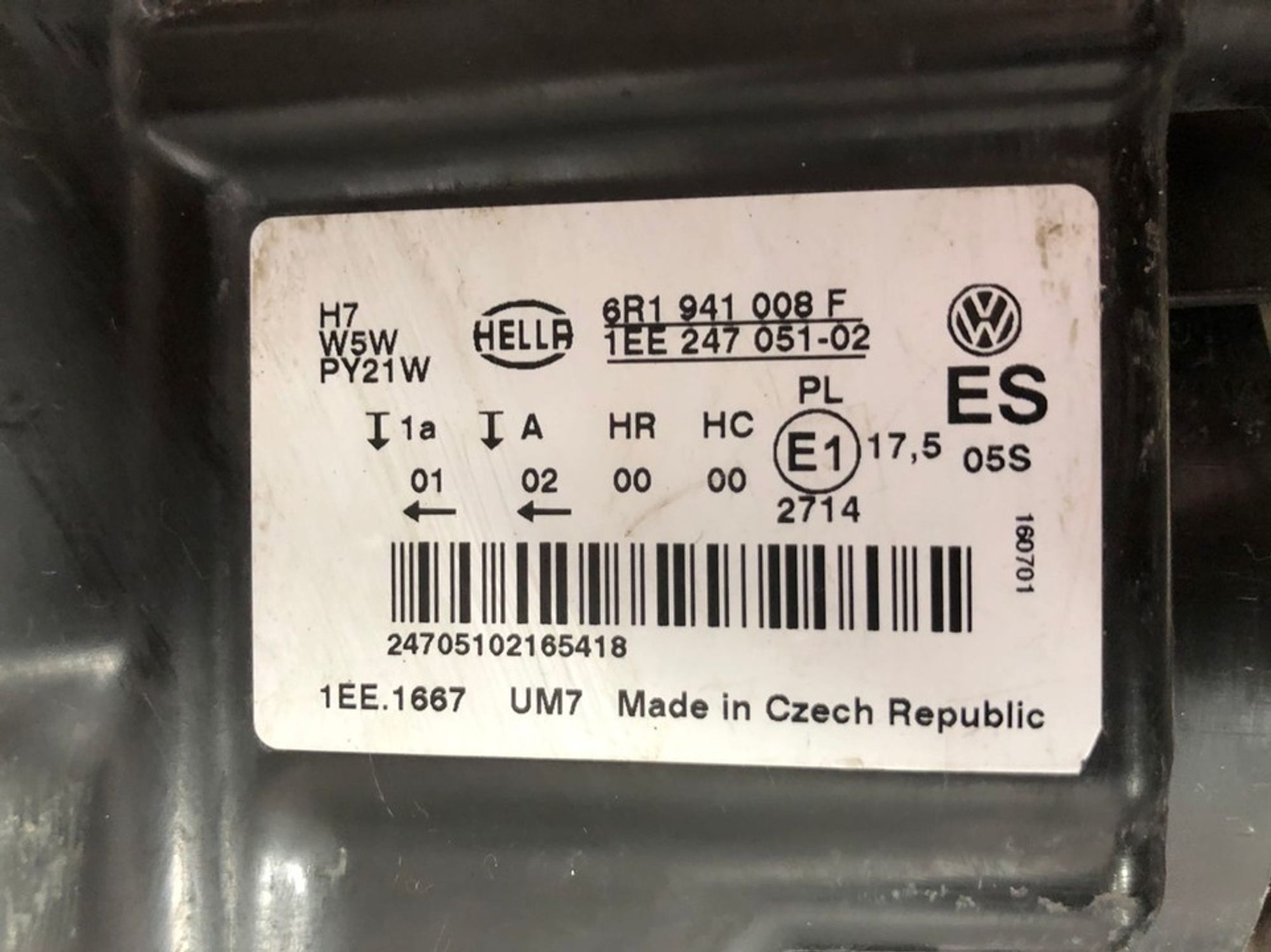 Фара правая R Volkswagen Polo V, 600 рублей, Нижний Новгород