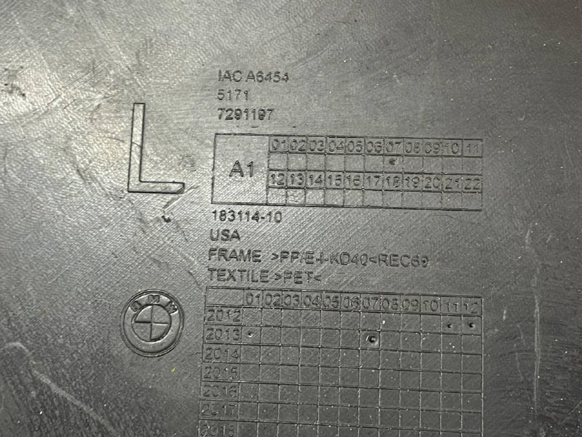 51717291197 Локер передний левый L BMW X5 F15, 1900 рублей, Нижний Новгород