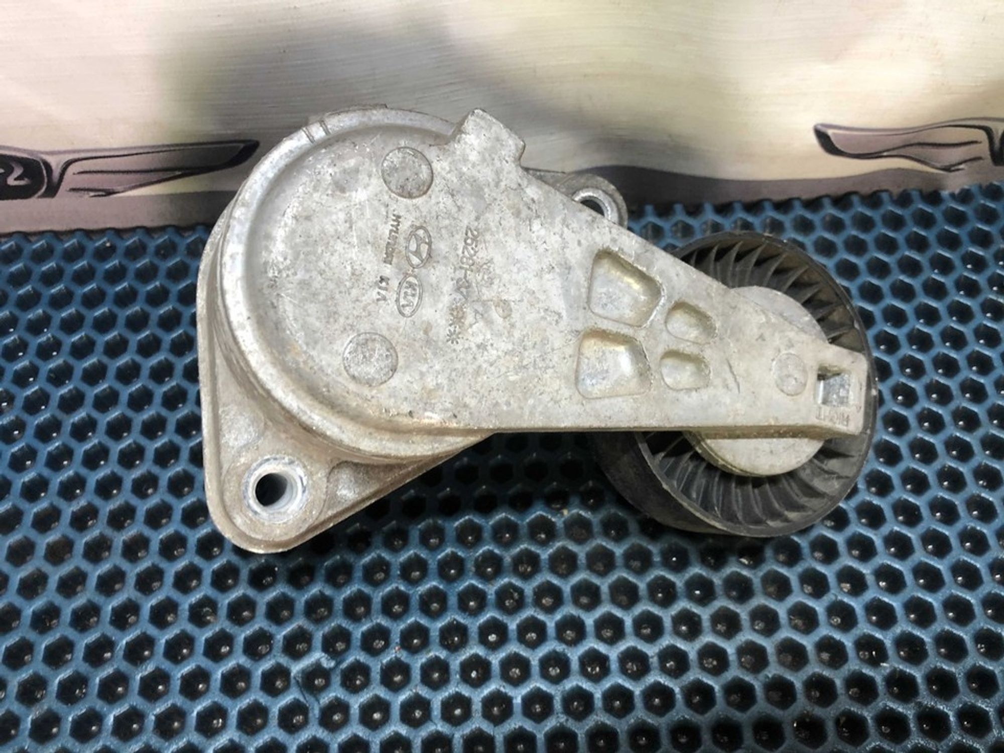 2528137000 Ролик-натяжитель ремня ГРМ Hyundai Sonata IV EF, 1200 рублей, Нижний Новгород