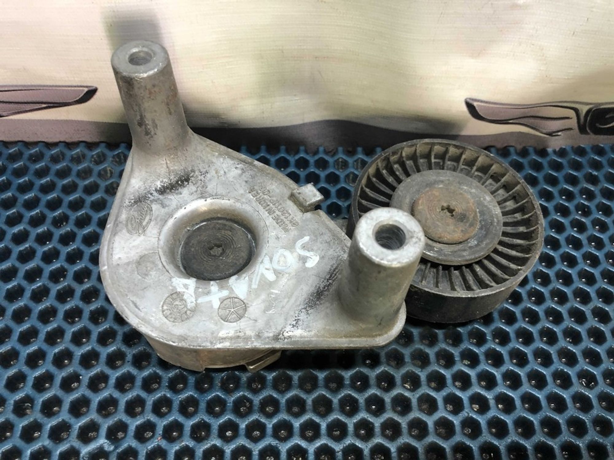 2528137000 Ролик-натяжитель ремня ГРМ Hyundai Sonata IV EF, 1200 рублей, Нижний Новгород