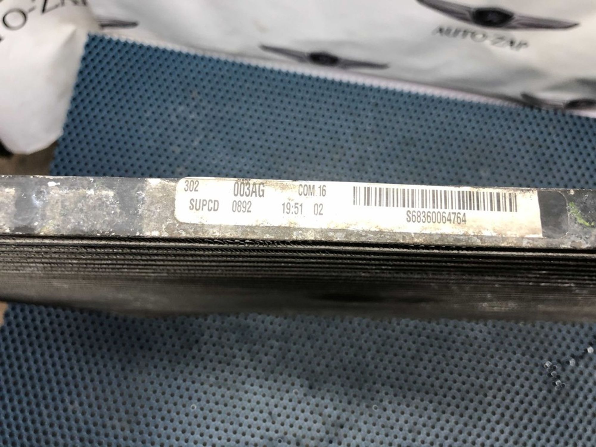 55038003AG Радиатор кондиционера (конденсер) Jeep Grand Cherokee WK2, 5900 рублей, Нижний Новгород