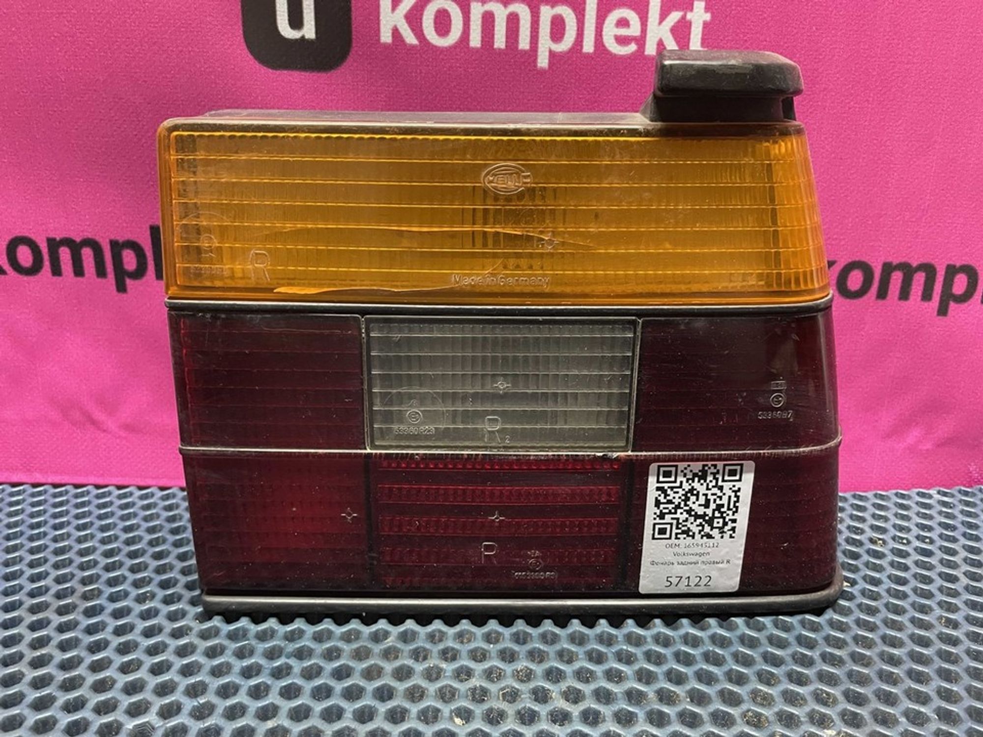 165945112 Фонарь задний правый R Volkswagen Jetta II, 800 рублей, Нижний Новгород