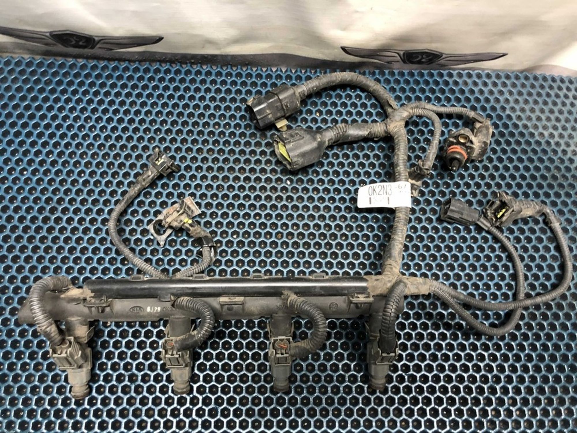 0K30E13150 Рейка топливная (рампа) Kia Spectra I, 2200 рублей, Нижний Новгород