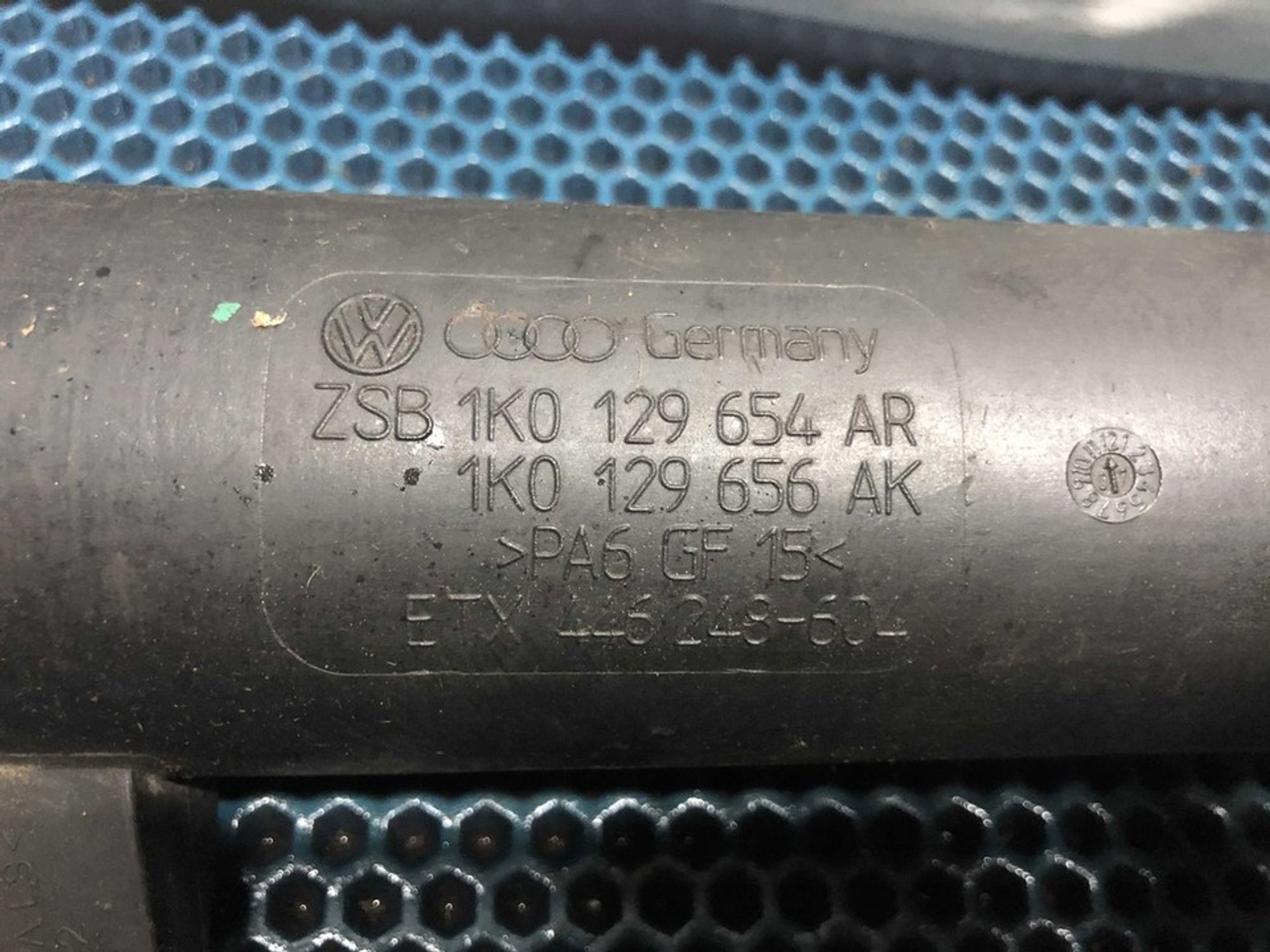 1K0129654AR Патрубок интеркулера Skoda Superb I, 1000 рублей, Нижний Новгород