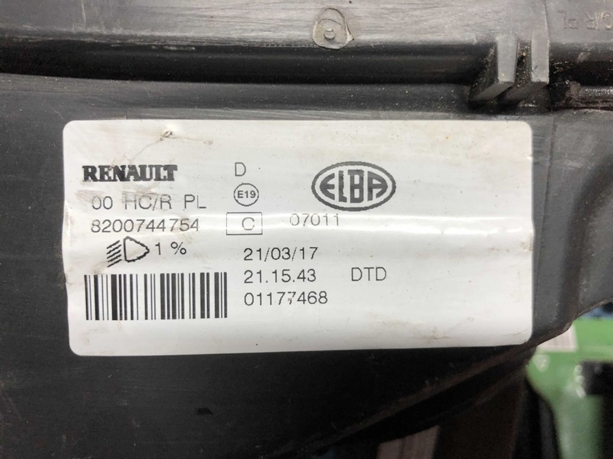 8200744754 Фара правая R Renault Logan I, 600 рублей, Нижний Новгород