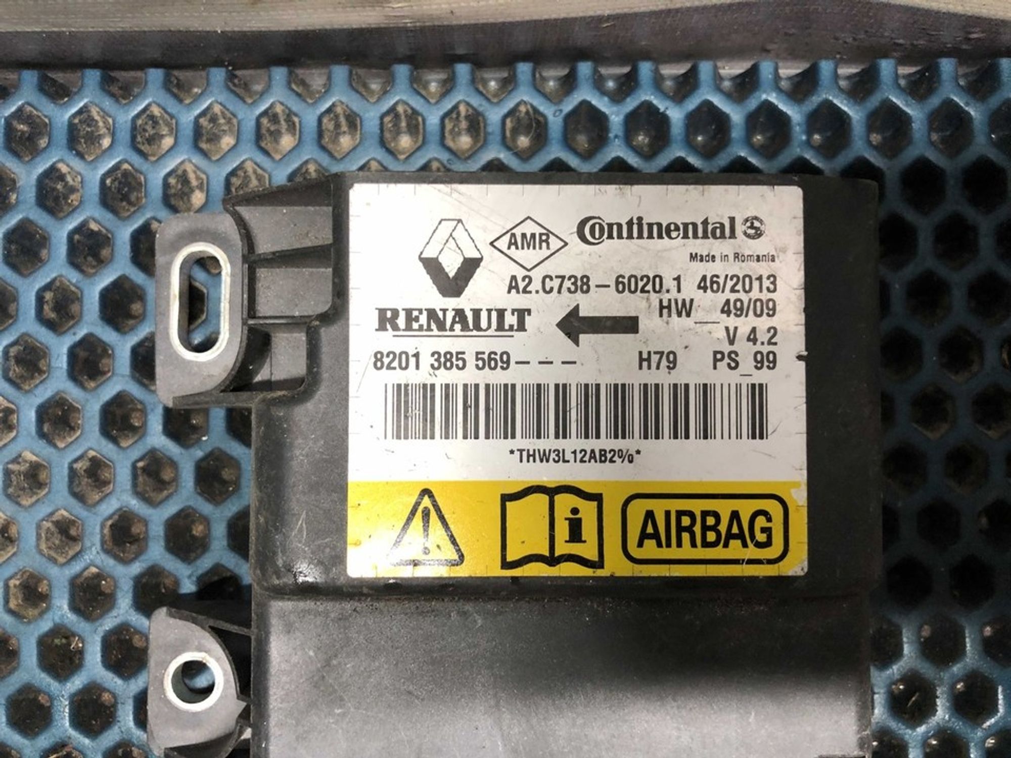 8201385569 Блок управления AIRBAG Renault Duster I, 900 рублей, Нижний Новгород