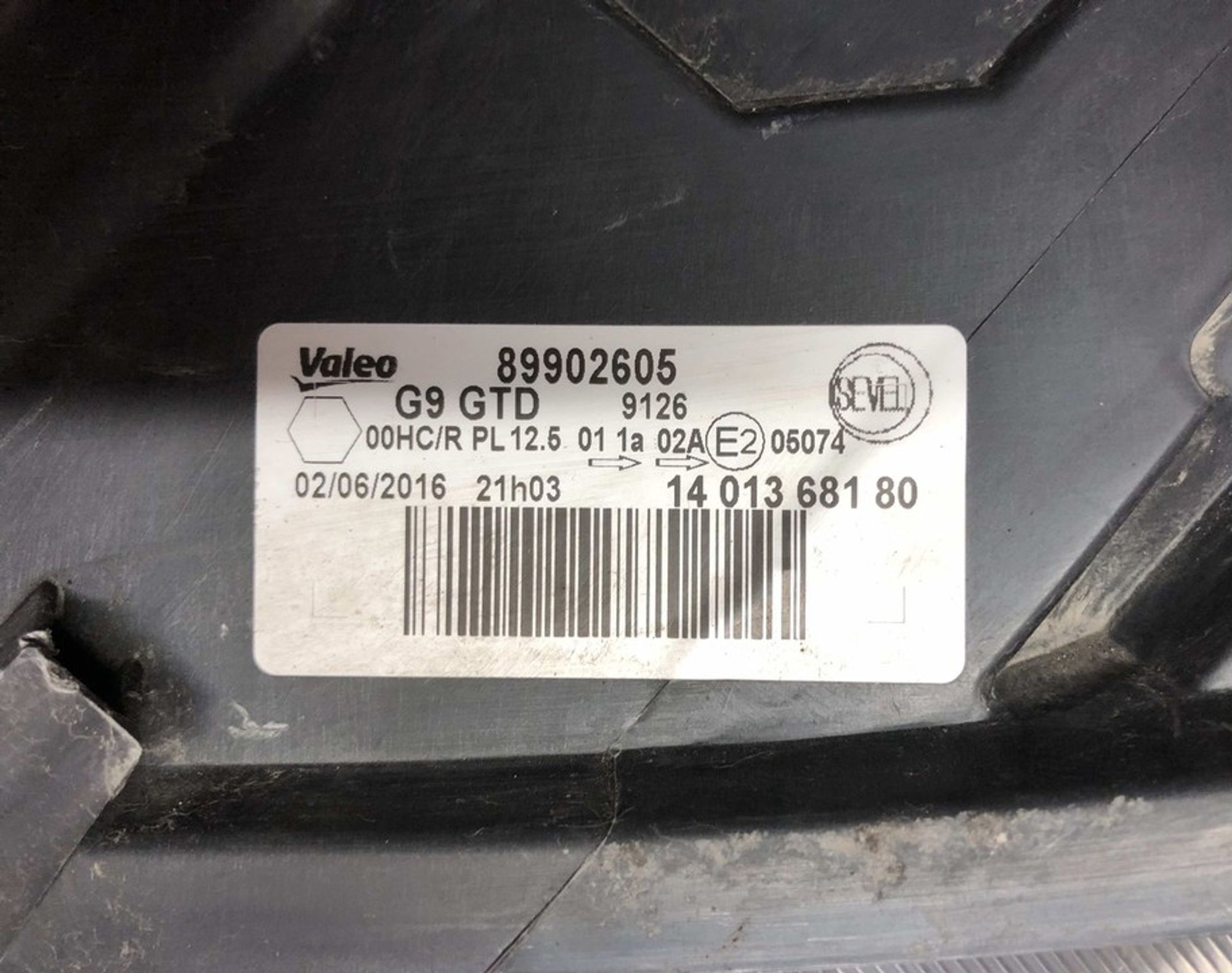 89902605 Фара левая L Citroen Jumpy II, 3900 рублей, Нижний Новгород