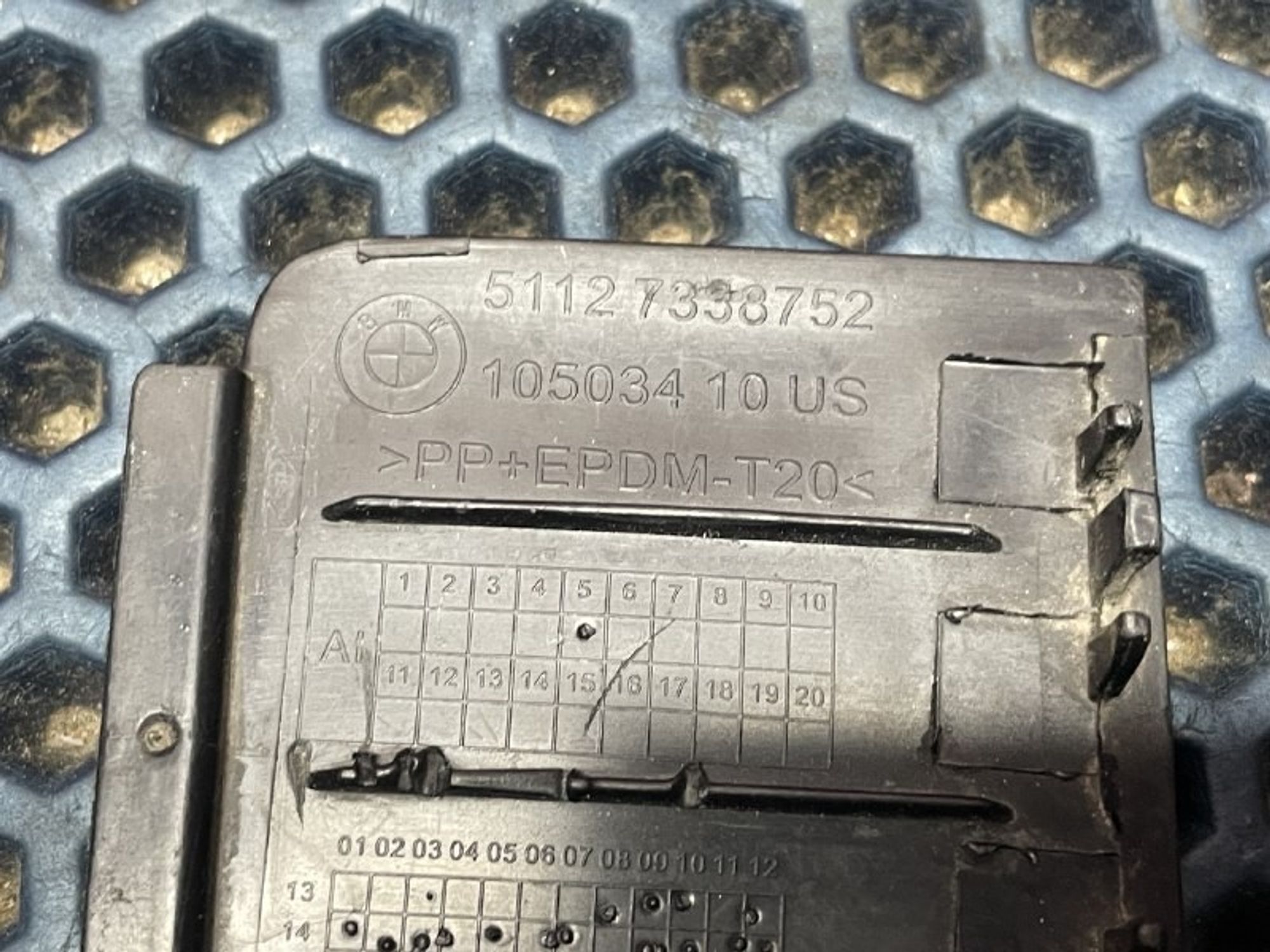 51127338752 Заглушка заднего бампера BMW X3 F25, 800 рублей, Нижний Новгород