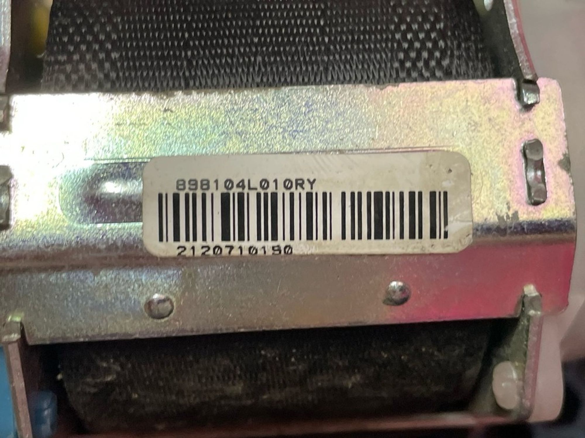 898104L010 Ремень безопасности задний левый L Hyundai Solaris I, 500 рублей, Нижний Новгород