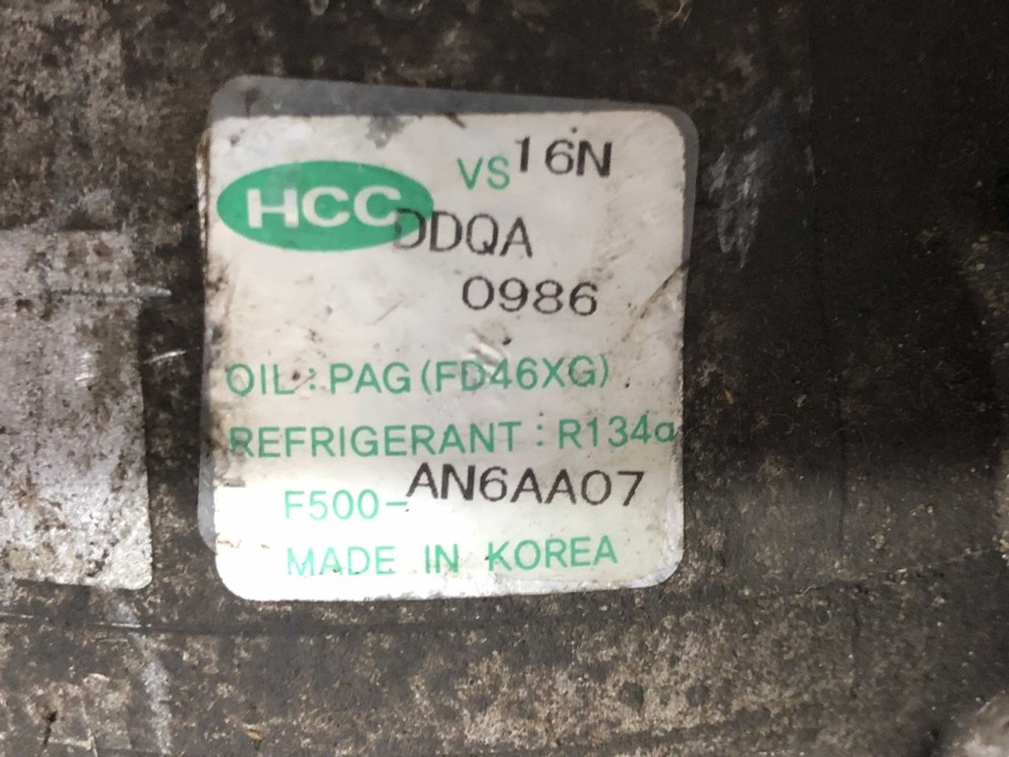 F500AN6AA07 Компрессор кондиционера Hyundai i30 I, 5500 рублей, Нижний Новгород