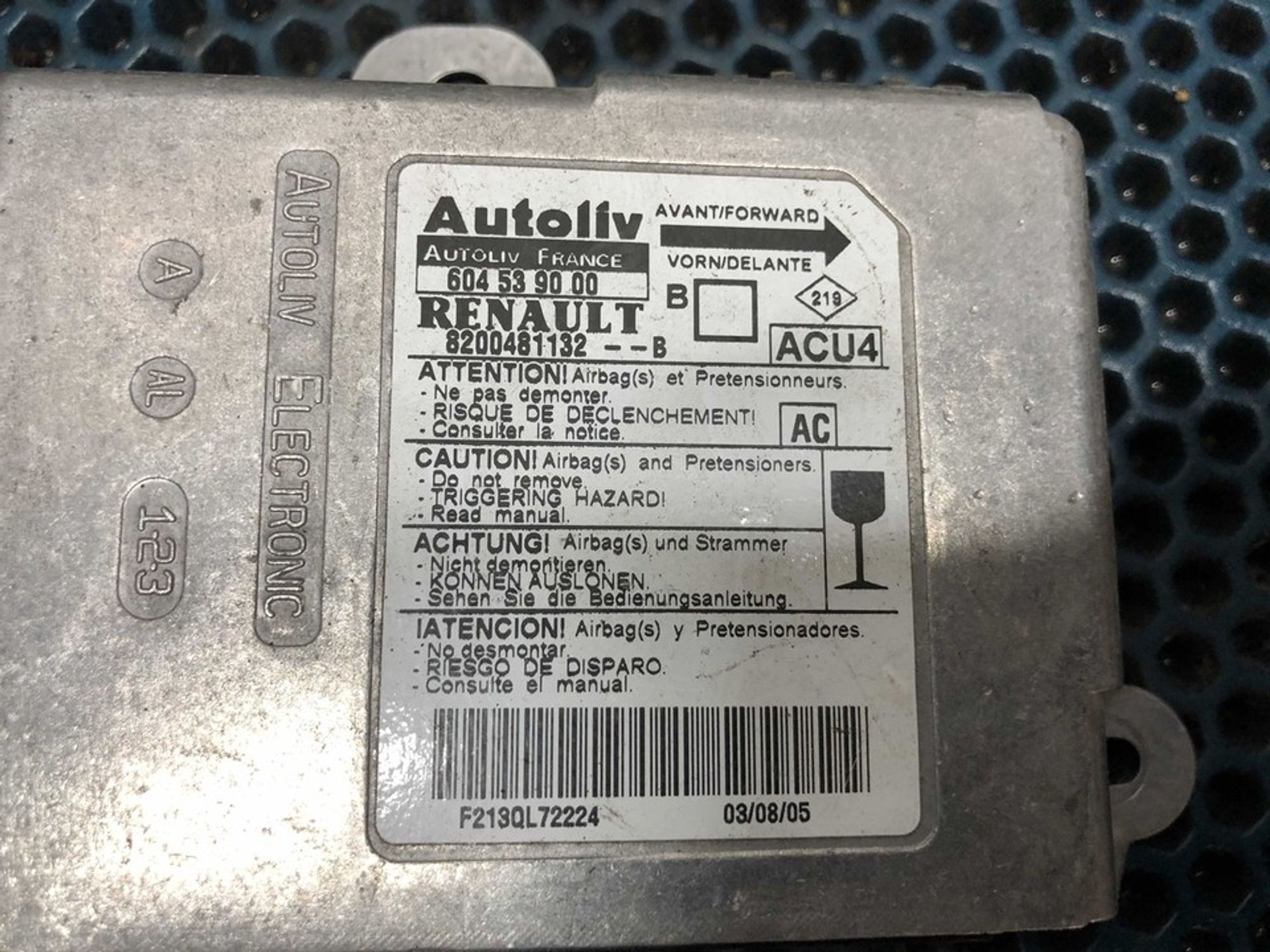 8200481132 Блок управления AIRBAG Renault Megane II, 900 рублей, Нижний Новгород