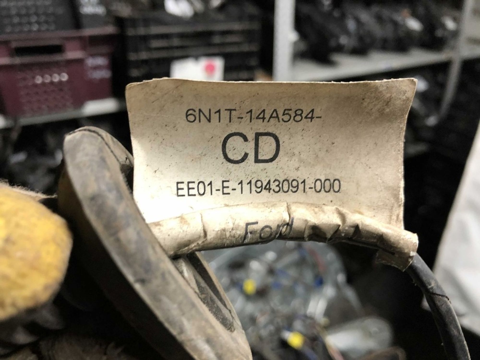 6N1T14A584 Проводка двери задняя левая L Ford Fusion, 700 рублей, Нижний Новгород