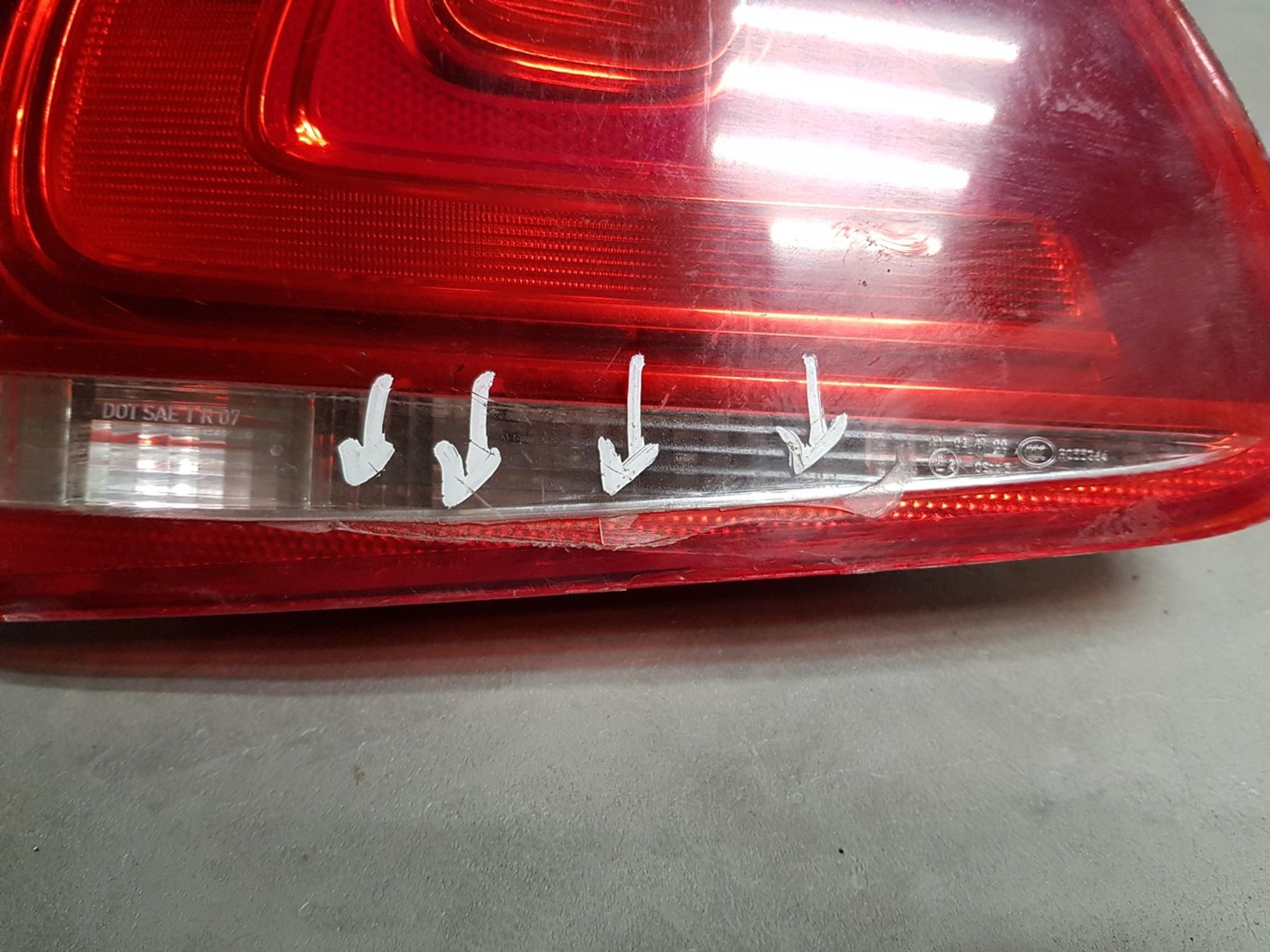 7P6945093C Фонарь задний левый L Volkswagen Touareg II, 900 рублей, Нижний Новгород