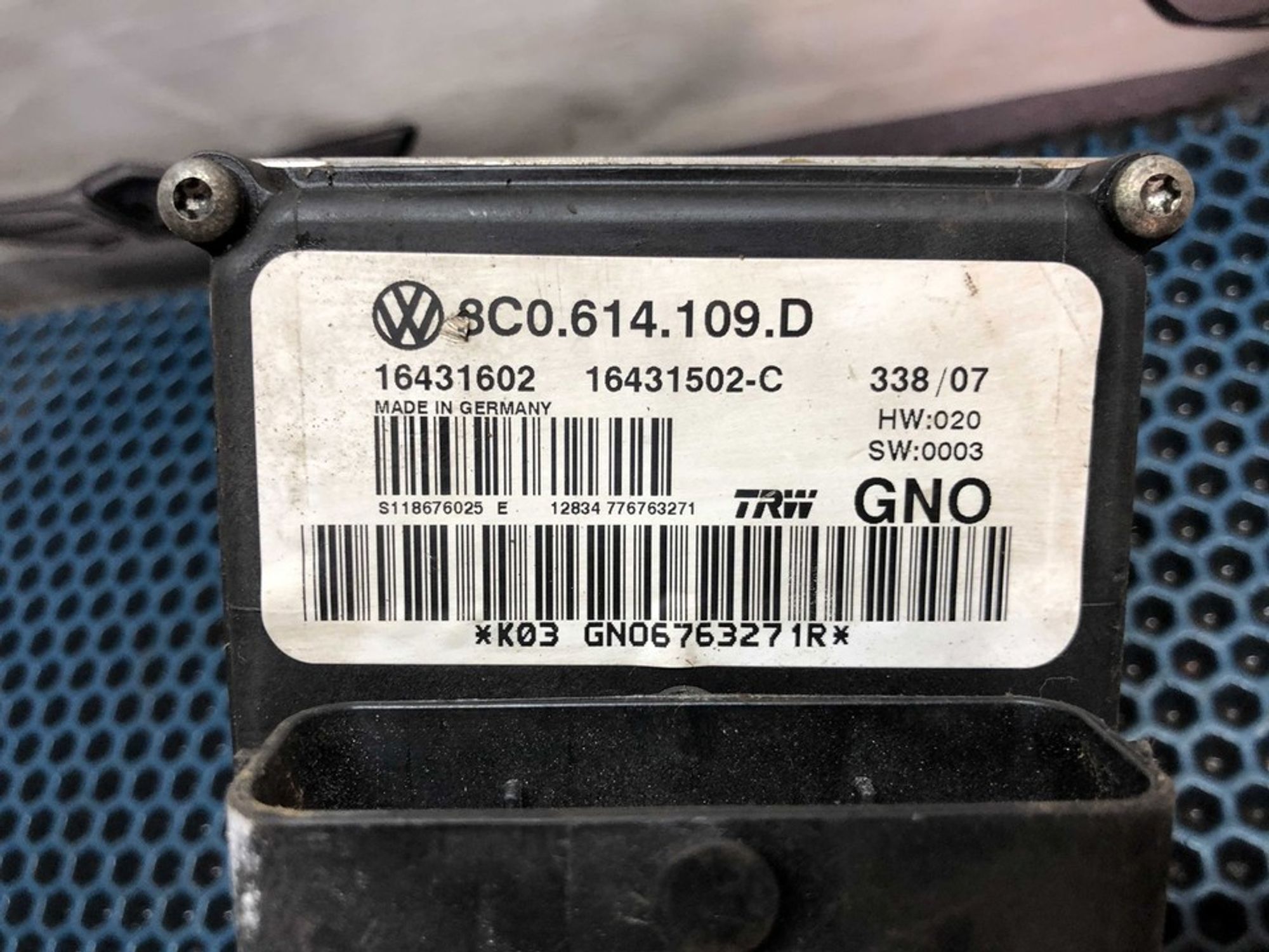 3C0614109D Блок ABS (насос) Volkswagen Passat B6, 2000 рублей, Нижний Новгород