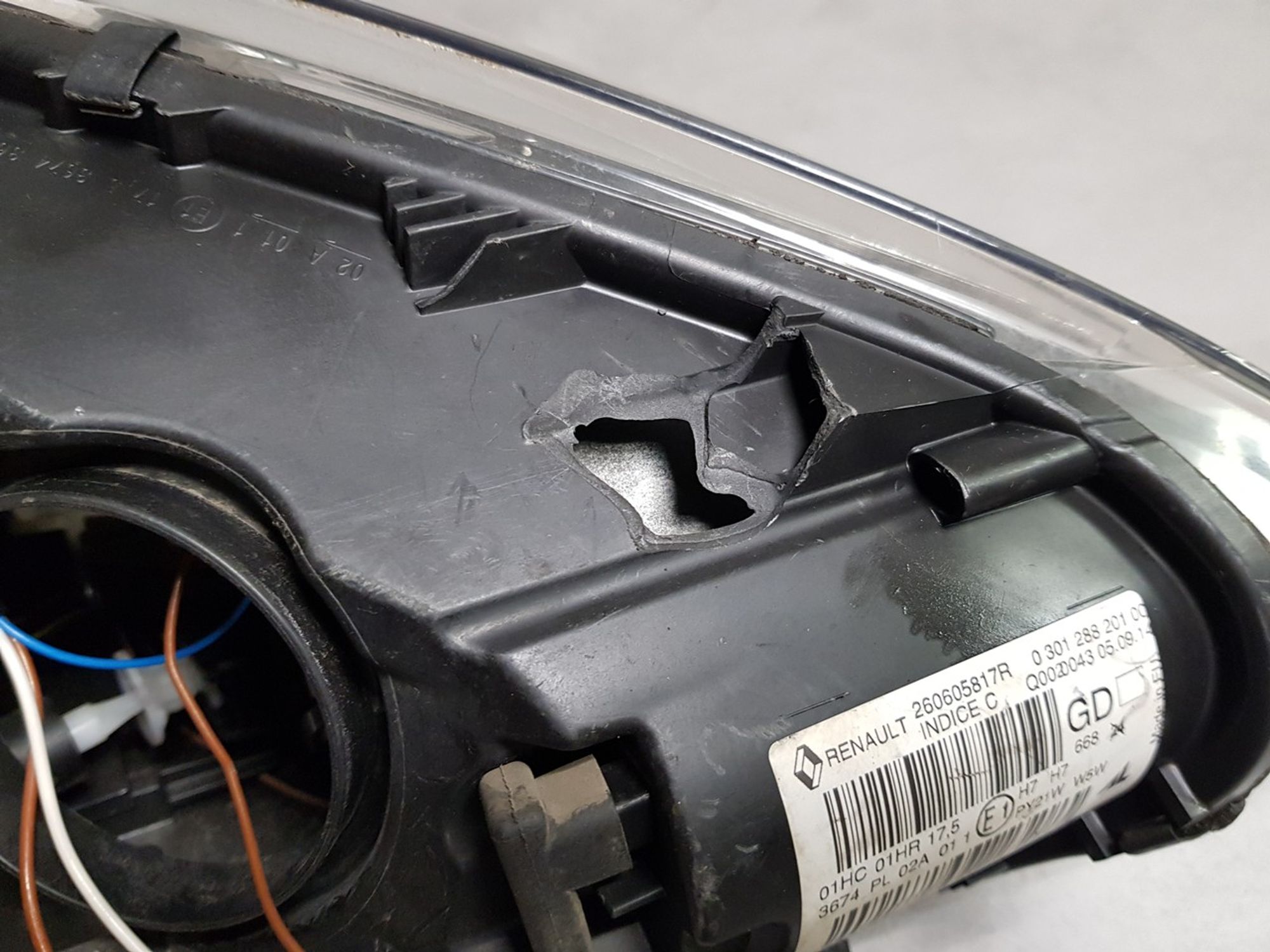 260605817R Фара левая L Renault Megane III, 4000 рублей, Нижний Новгород