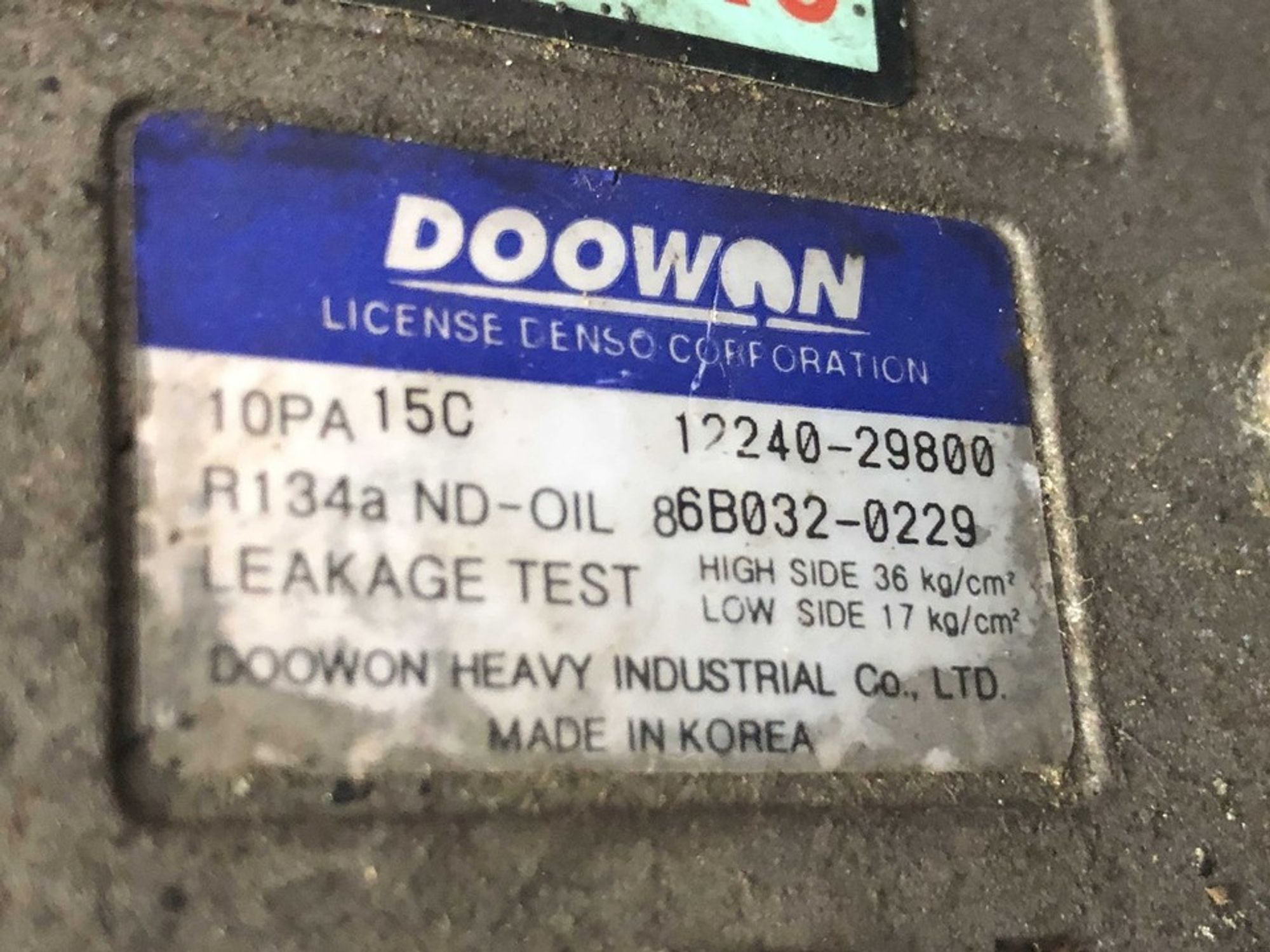 1224029800 Компрессор кондиционера Kia Sephia II, 3800 рублей, Нижний Новгород