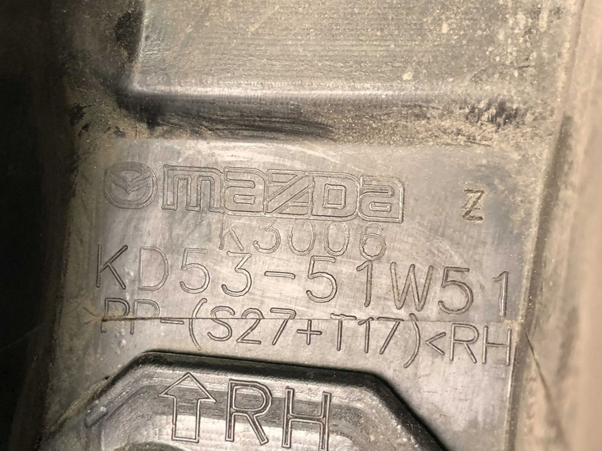 KD5351W51 Расширитель крыла задний правый R Mazda CX-5 I, 1200 рублей, Нижний Новгород