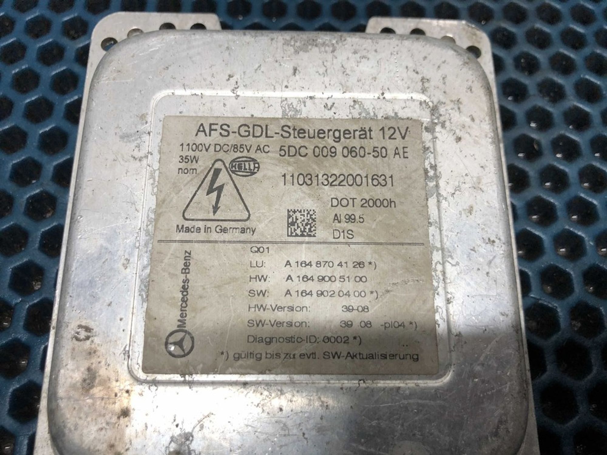 5DV00961000 Блок розжига ксенона фары левой L Mercedes-Benz GL-class X164, 1000 рублей, Нижний Новгород