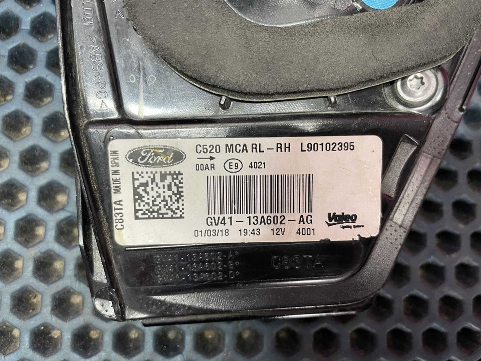 L90102395 Фонарь задний правый внутренний R Ford Kuga II, 2800 рублей, Нижний Новгород