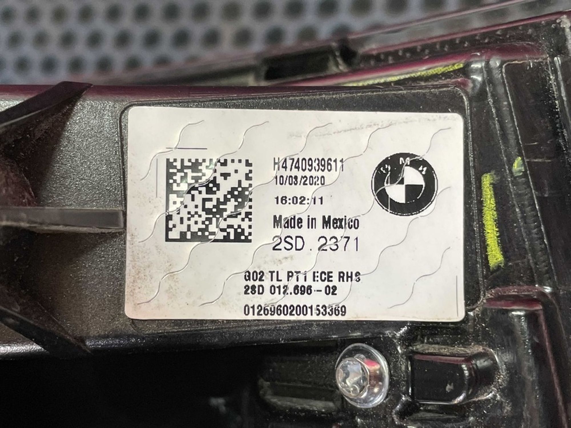 63217409397 Фонарь задний правый наружный R BMW X4 G02, 2700 рублей, Нижний Новгород