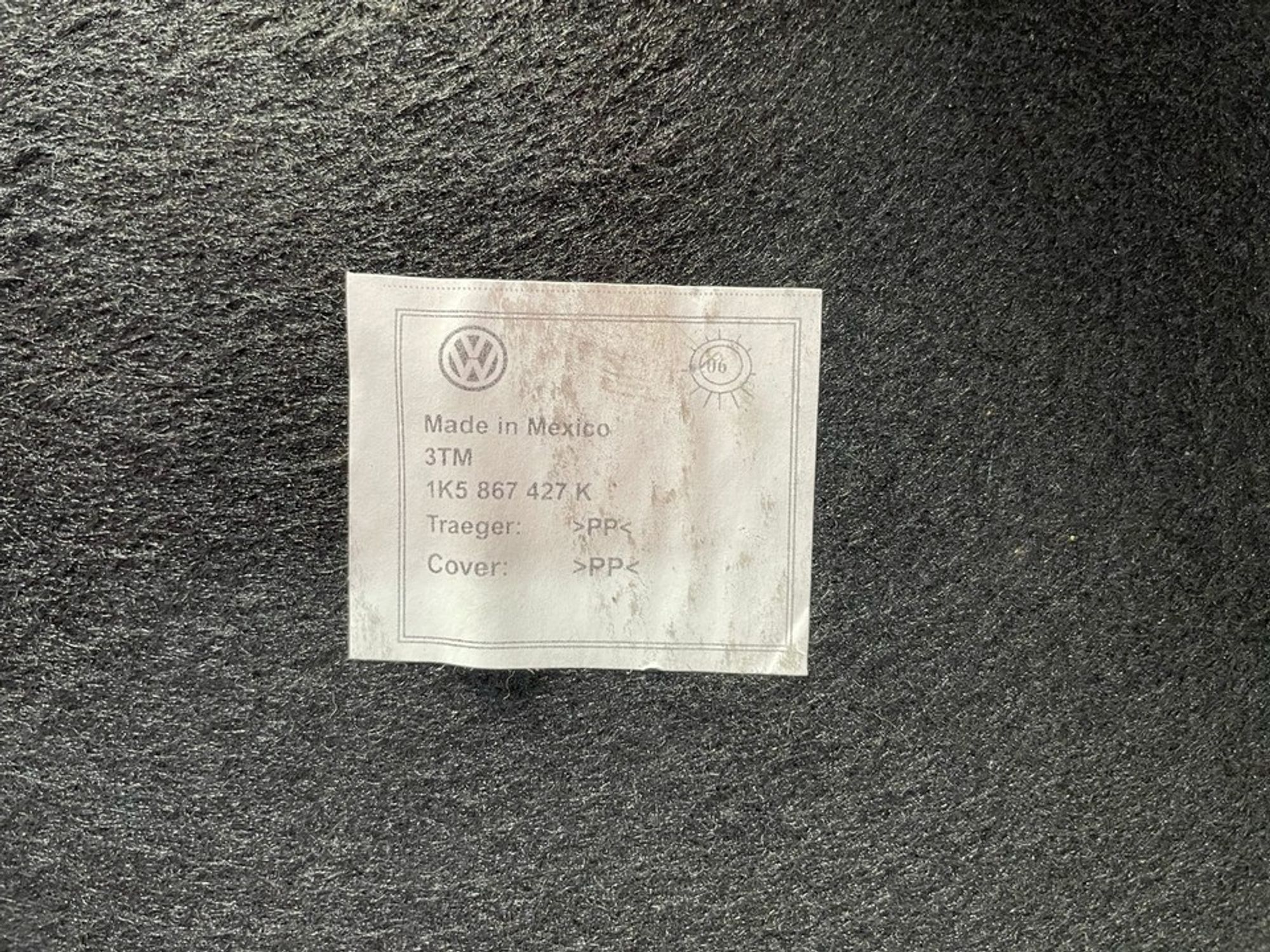 1K5867427 Обшивка багажника боковая левая L Vol..., 700 рублей, Нижний Новгород