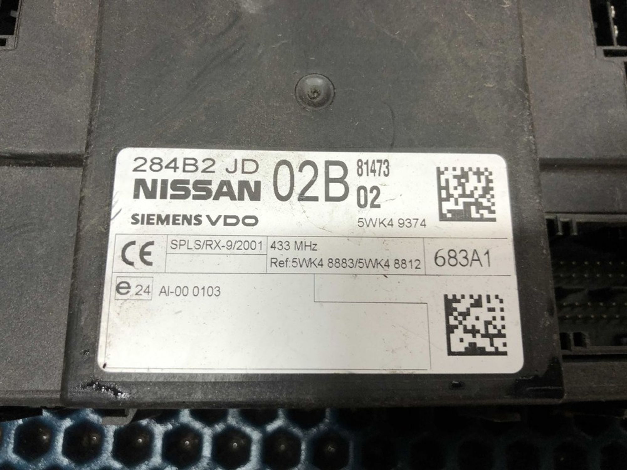 284B2JD02B Блок комфорта Nissan Qashqai J10, 1800 рублей, Нижний Новгород