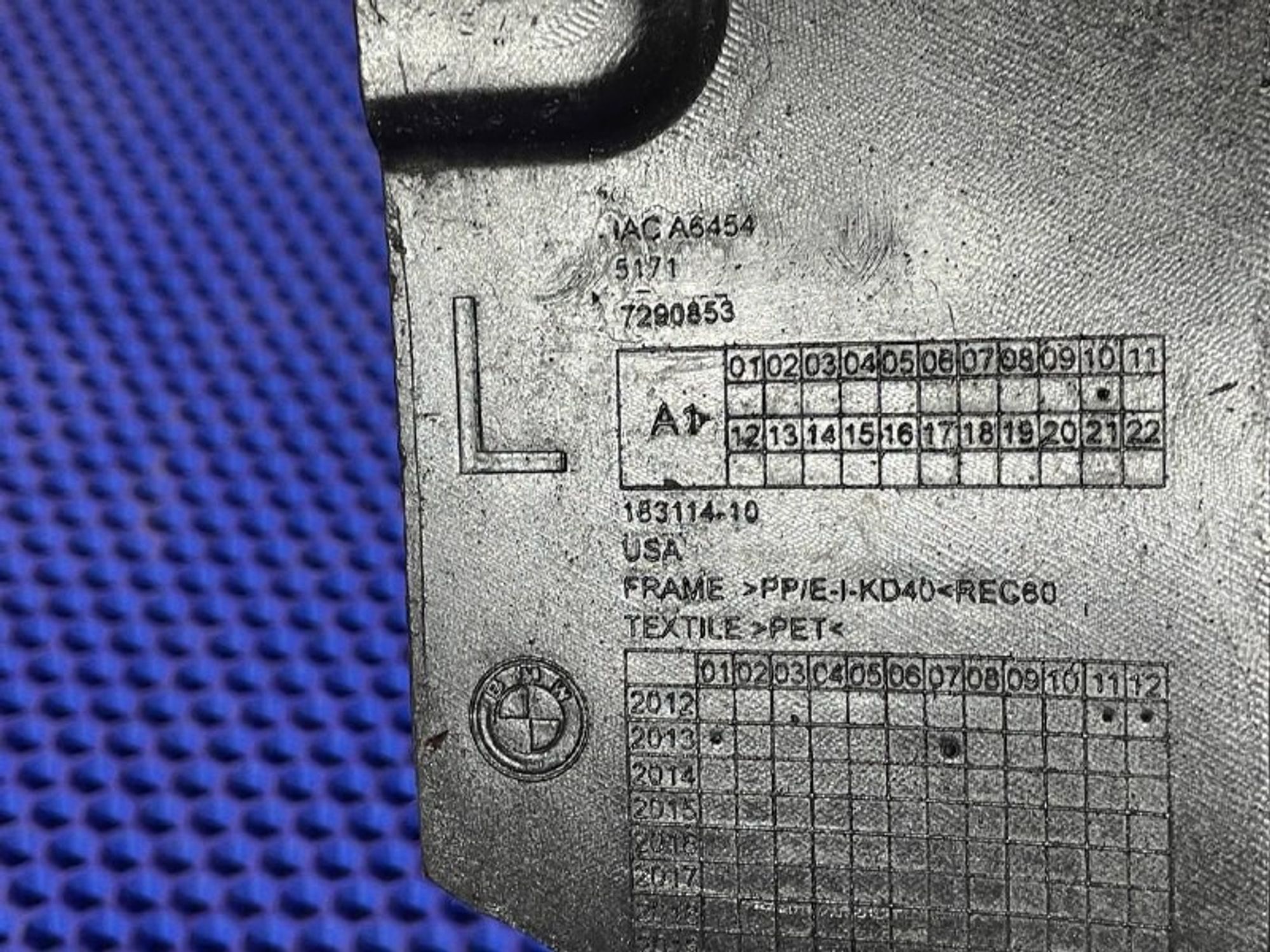 51717290853 Локер передний левый L BMW X5 F15, 2000 рублей, Нижний Новгород