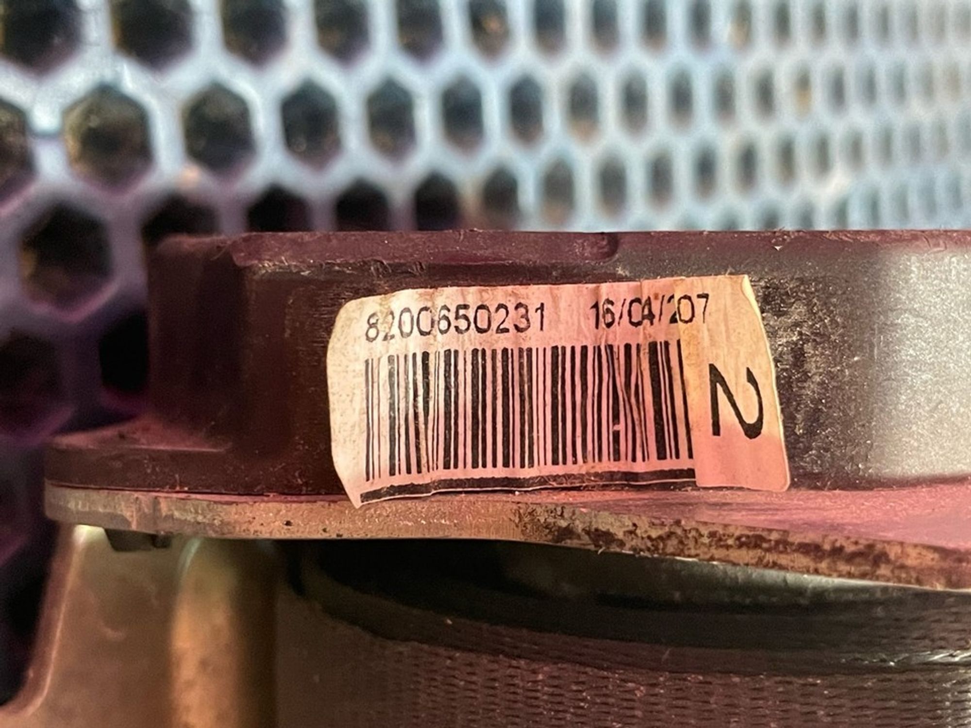 8200077390 Ремень безопасности задний левый L Renault Megane II, 700 рублей, Нижний Новгород