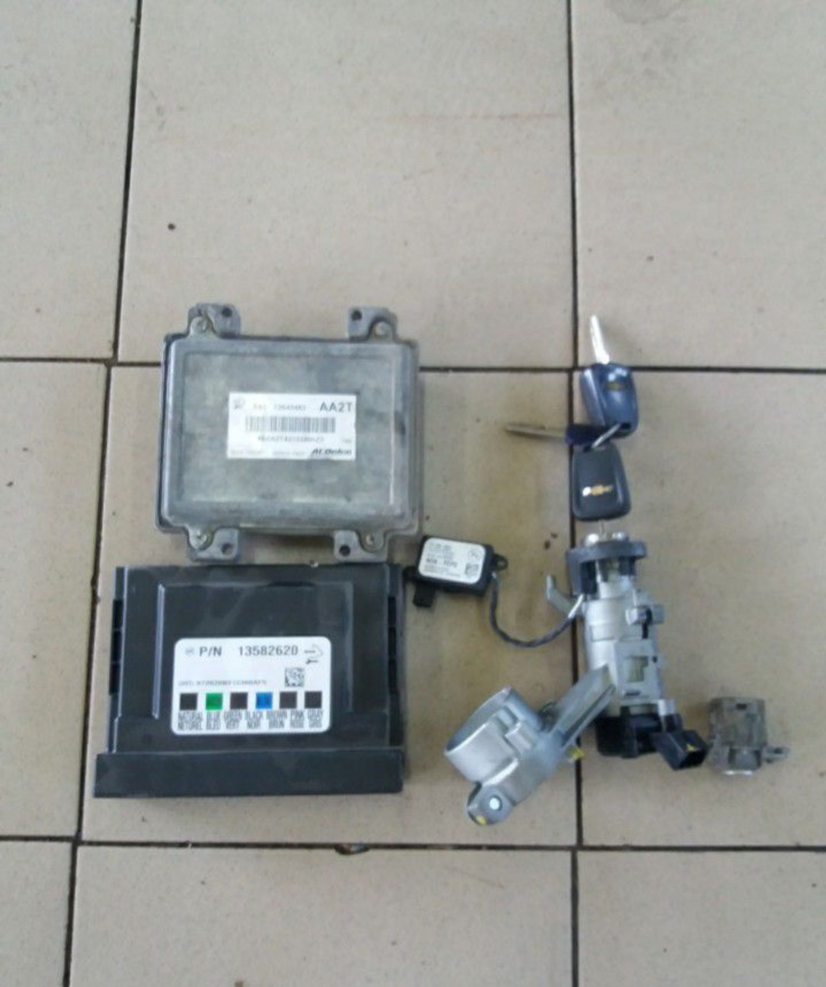 Комплект эбу Chevrolet Aveo T300, 10000 рублей, Брянск