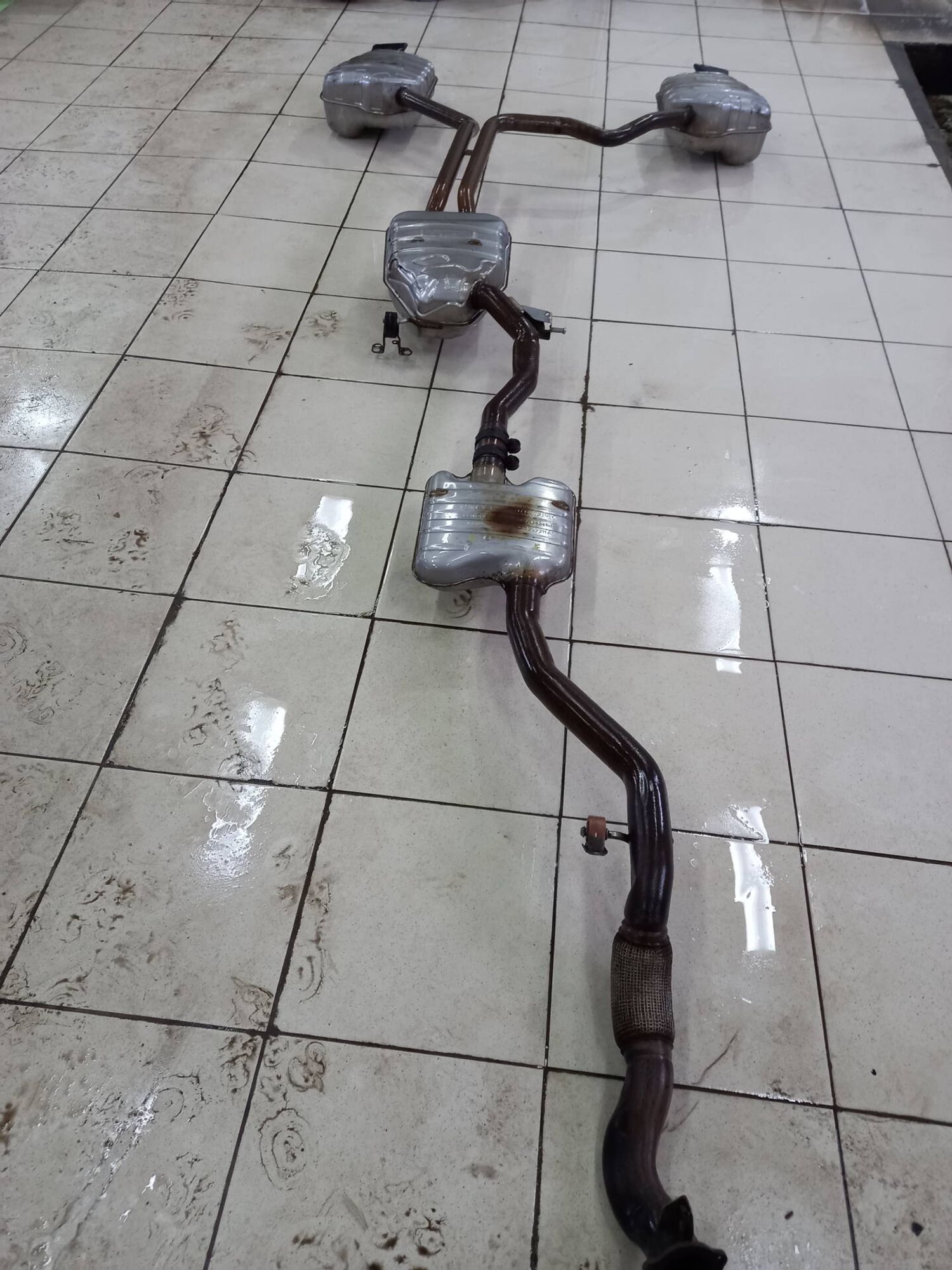 Глушитель в сборе Audi A6 C7, 15000 рублей, Брянск