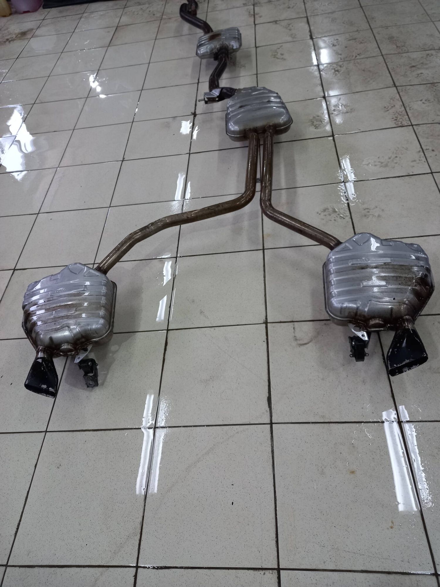 Глушитель в сборе Audi A6 C7, 15000 рублей, Брянск