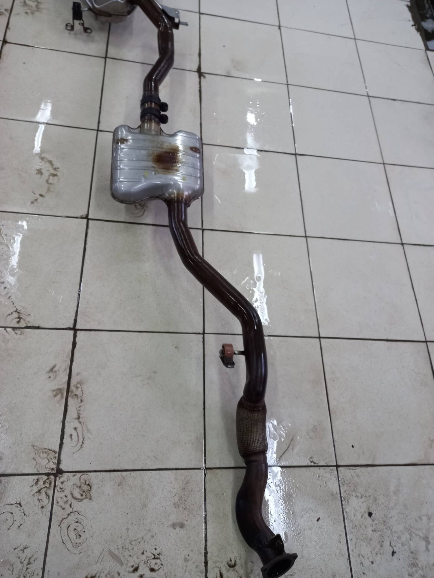 Глушитель в сборе Audi A6 C7, 15000 рублей, Брянск