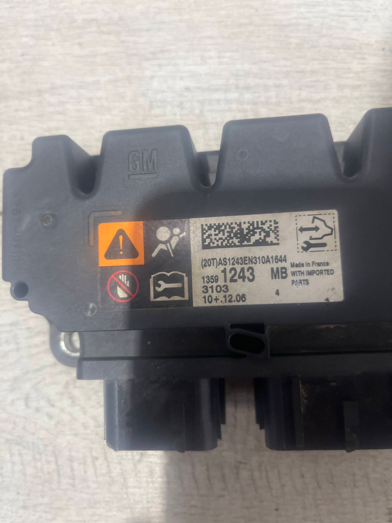 Блок SRS ( airbag )Chevrolet Cruze, 1500 рублей, Брянск