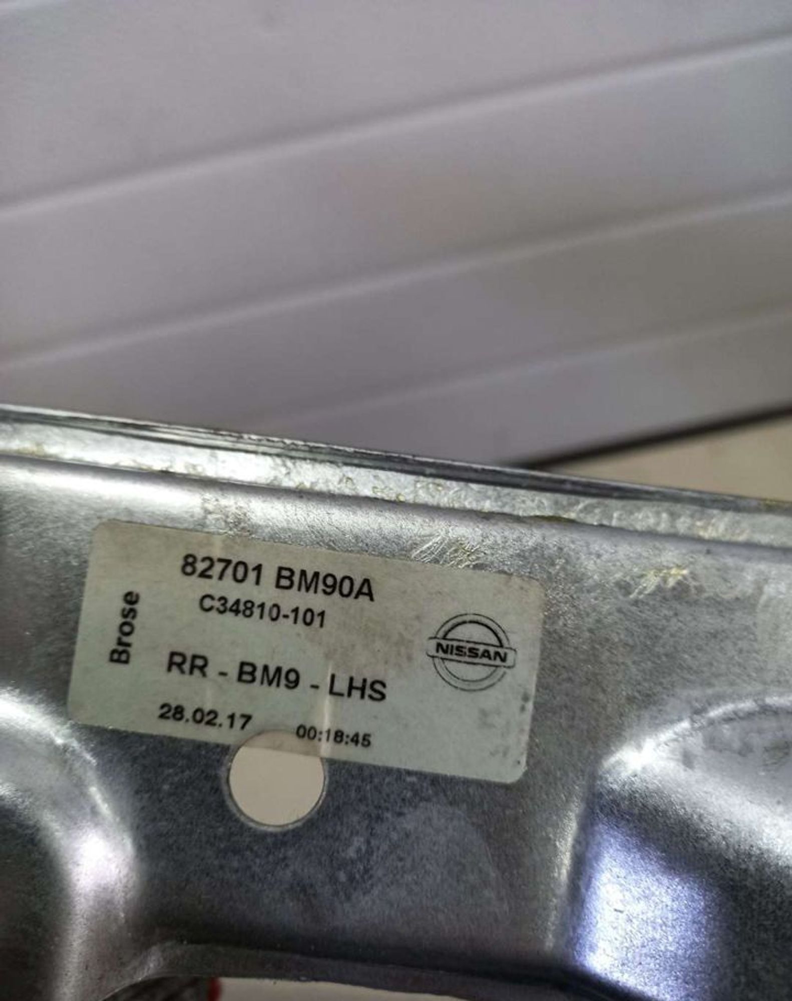 Стеклоподьемник задней левой двери Nissan Qashqai, 2500 рублей, Брянск