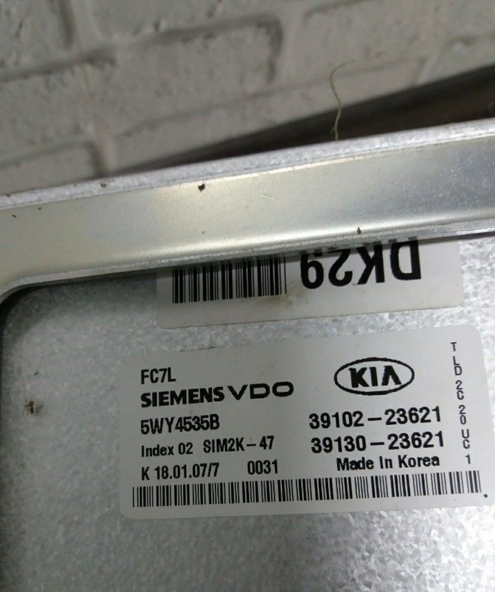 Блок управления двигателем Kia Cerato 1, 8000 рублей, Брянск