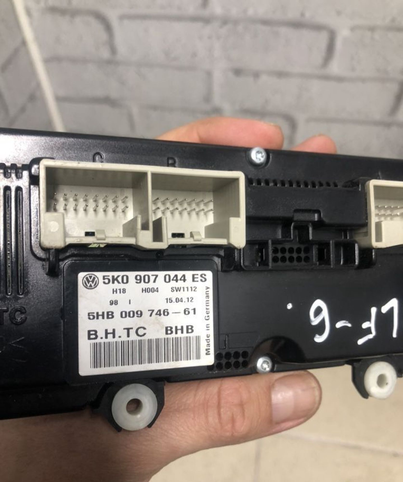 Блок управления отопителем VW Volkswagen Golf 6, 3000 рублей, Брянск