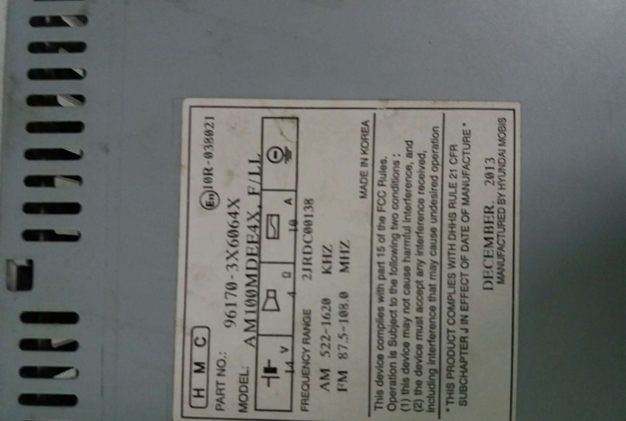 Магнитола Hyundai Elantra MD, 3500 рублей, Брянск