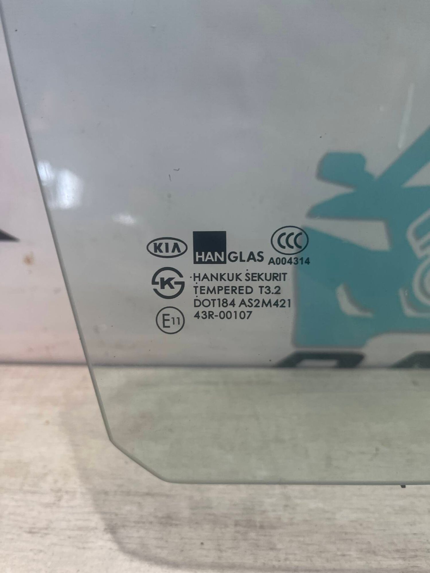 Стекло заднее правое Kia Spectra, 2000 рублей, Брянск