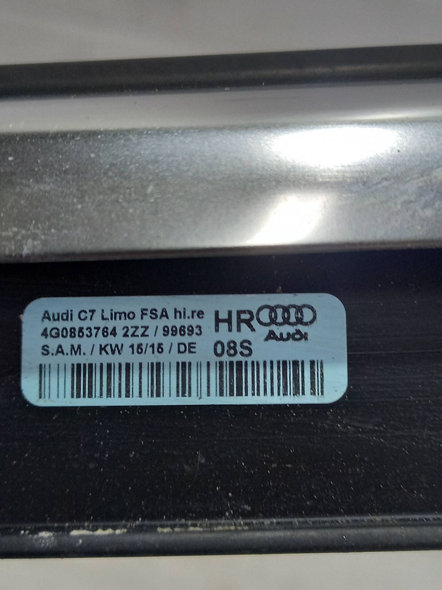 Молдинг стекла двери задней правой Audi A6 C7, 2500 рублей, Брянск