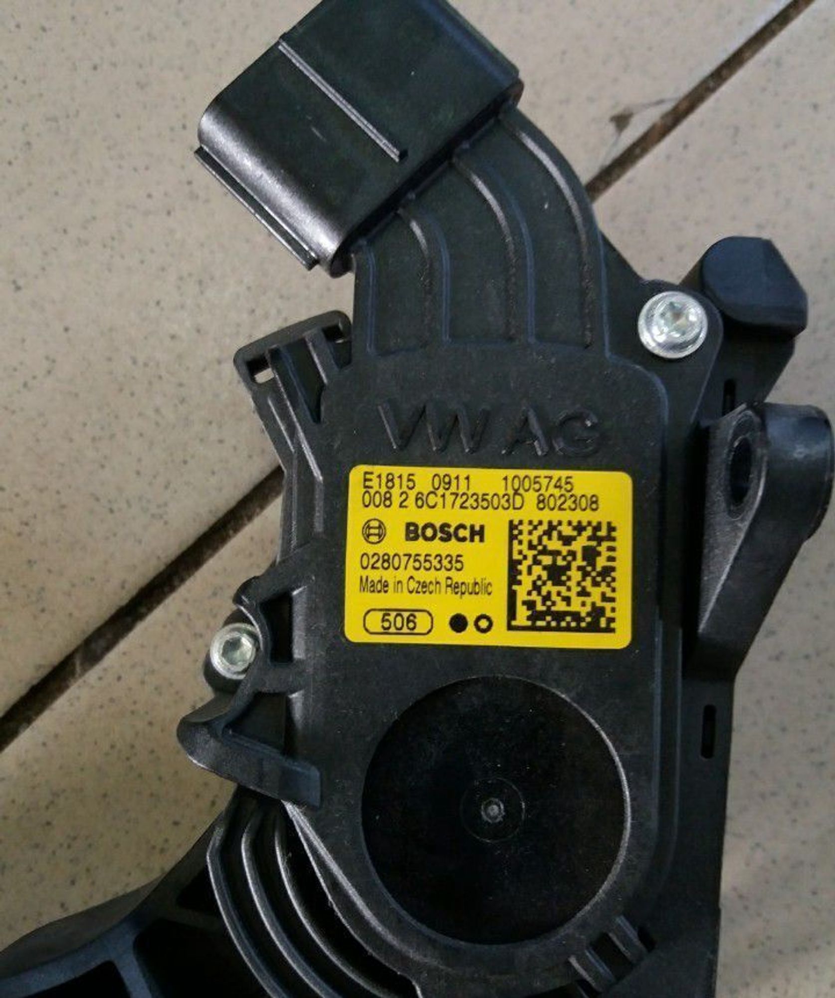 Педаль газа Skoda Rapid, 2000 рублей, Брянск