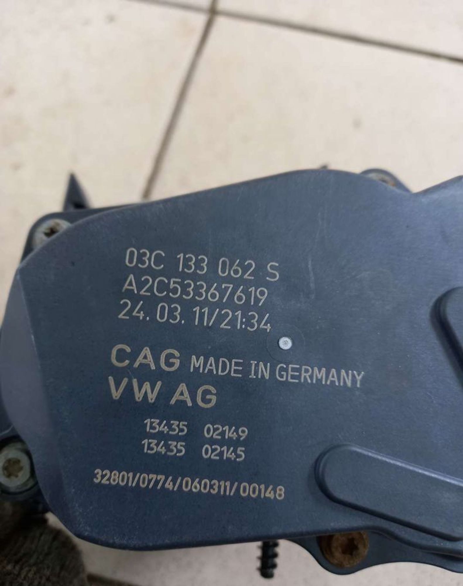 Дроссельная заслонка Skoda Octavia A5, 3500 рублей, Брянск