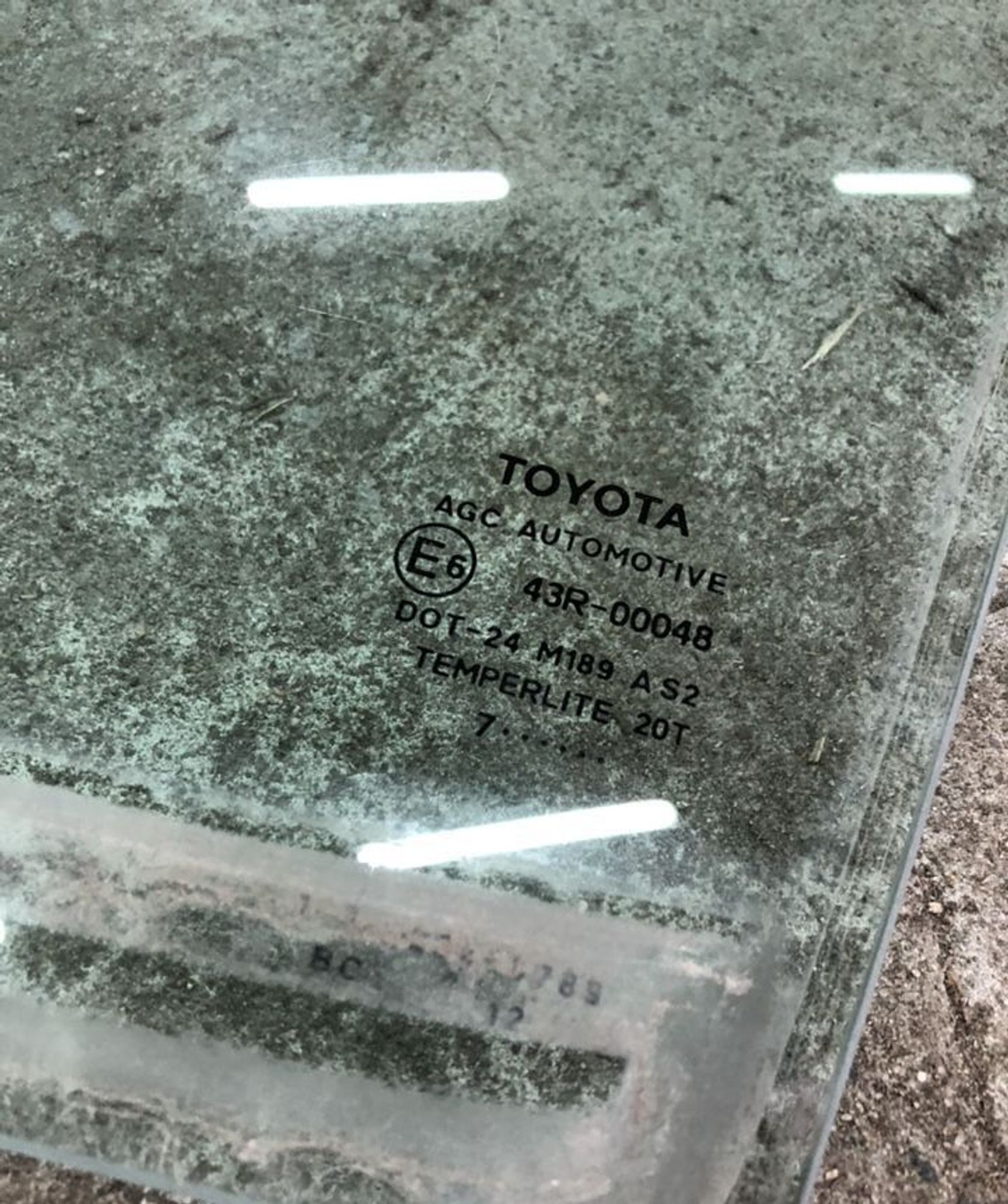Стекло заднее левое Toyota auris 2007, 2000 рублей, Брянск