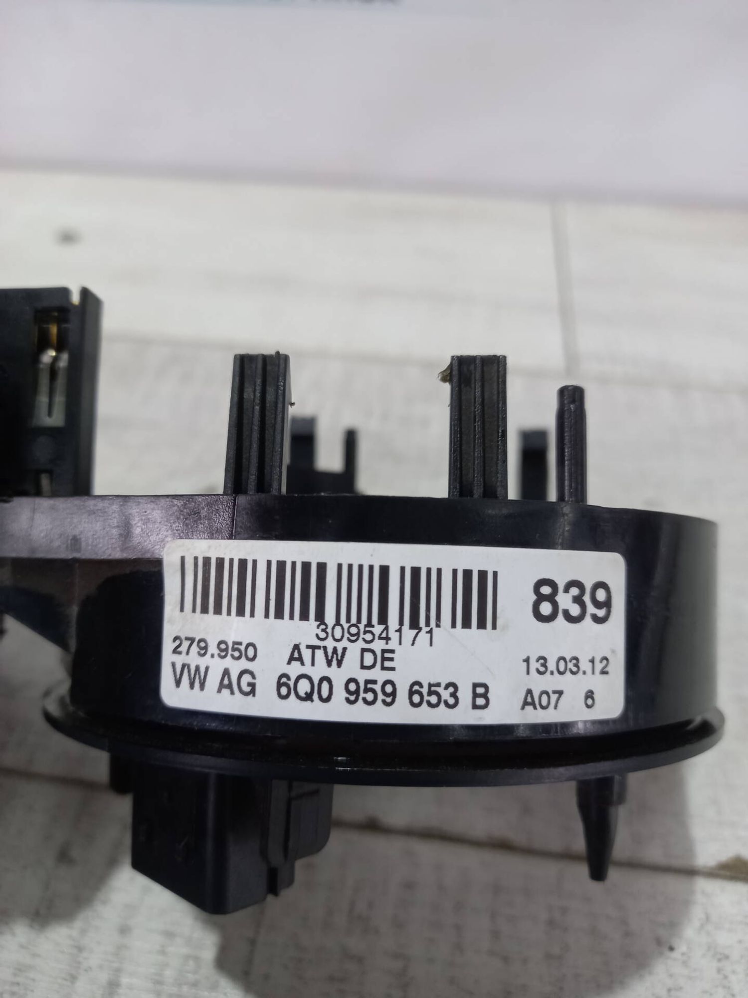 Шлейф подрулевой Volkswagen Polo 5, 2000 рублей, Брянск
