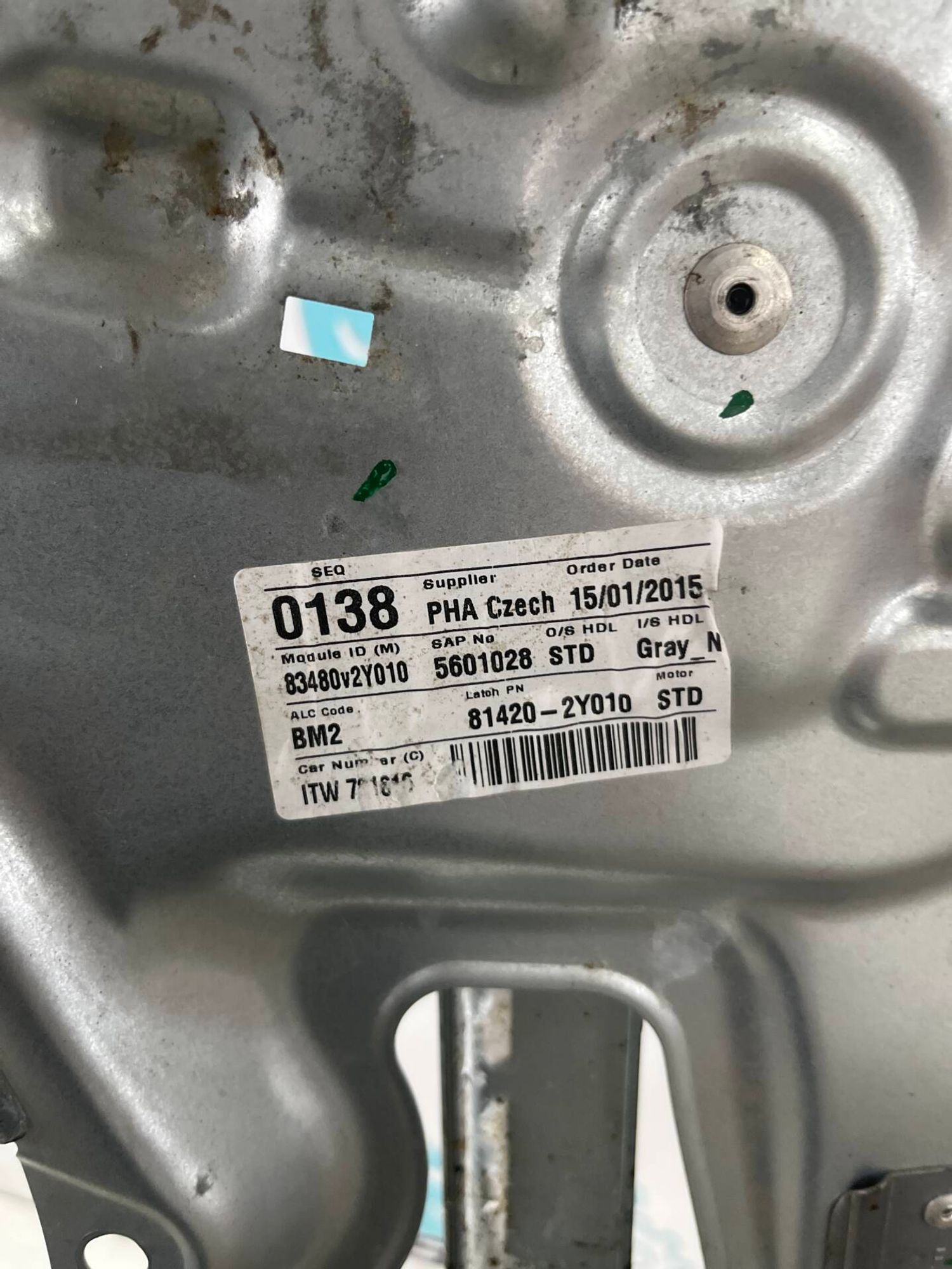 Стеклоподъемник задний правый Hyundai ix35, 2500 рублей, Брянск
