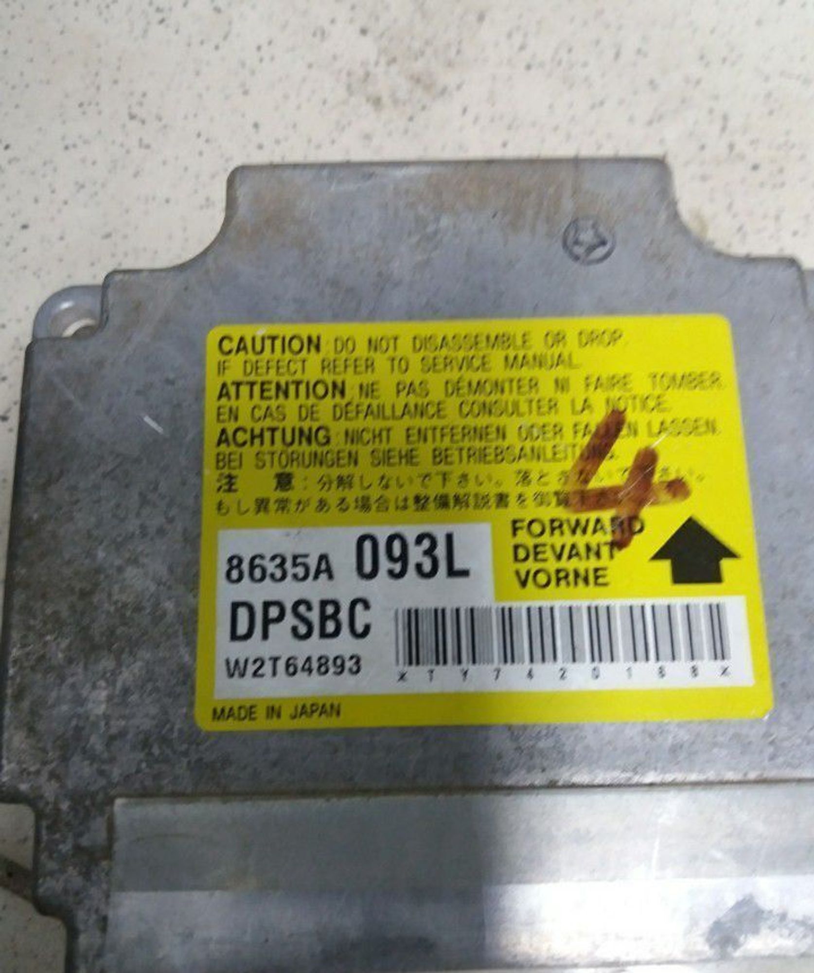 Блок SRS Mitsubishi Pajero 4, 5000 рублей, Брянск