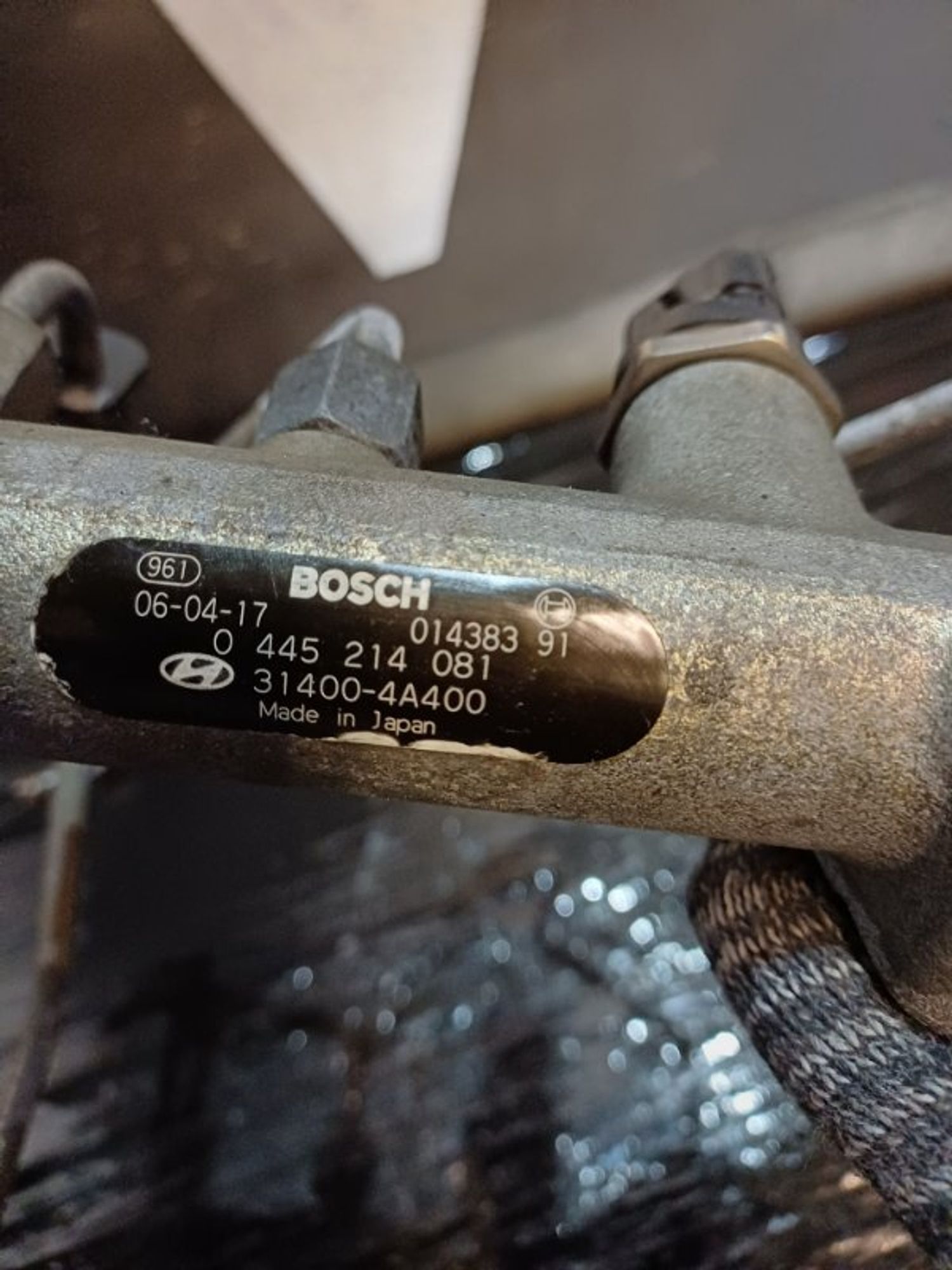 Топливная рейка Hyundai Grand Starex D4CB, 5000 рублей, Ростов-на-Дону