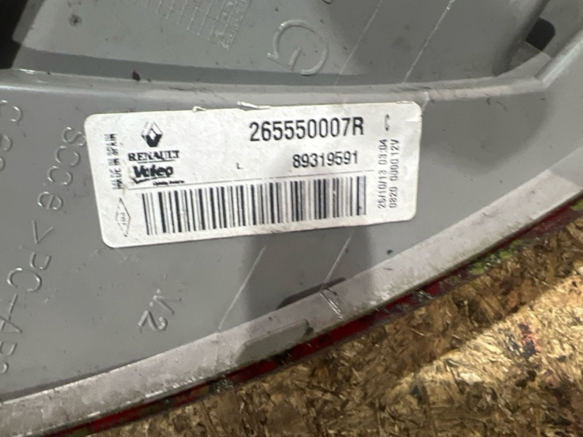 Фонарь задний левый Renault Megane 3, 5000 рублей, Ростов-на-Дону