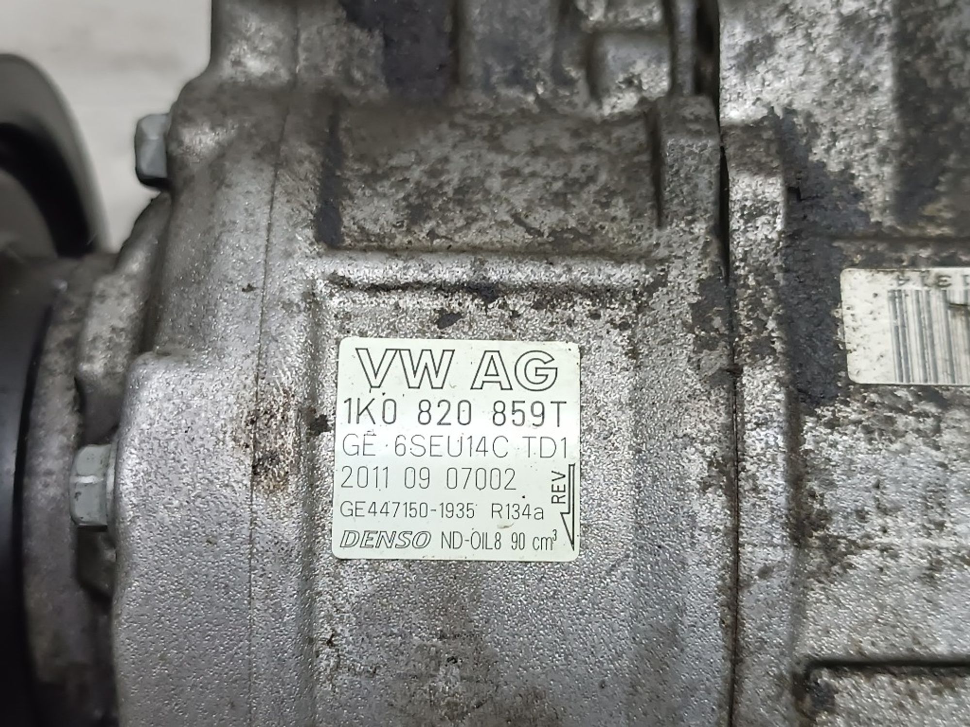 Компрессор кондиционера Seat Leon CBZB, 12000 рублей, Ростов-на-Дону